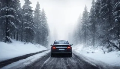 зимняя дорога ведущая к деревьям покрытым инеем, биэй, Хоккайдо, прямая  дорога в ясную погоду фон картинки и Фото для бесплатной загрузки