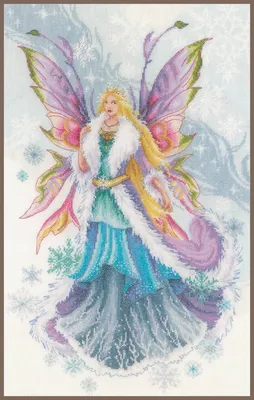 Пазл «Зимняя фея» из 225 элементов | Собрать онлайн пазл №157010