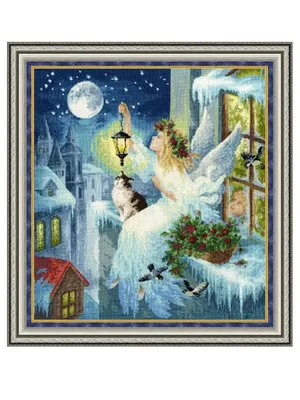 Зимняя фея, крылья, зима, снег» — создано в Шедевруме