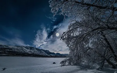 Зимнее небо рисунок - 53 фото