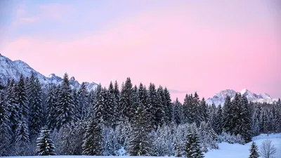 Зимние горы обои (59 фото) - 59 фото