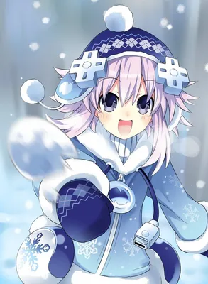 Зимняя Нептун Hyperdimension Neptunia, Neptune, Anime Art, Аниме | Anime  artwork, Anime, Anime girl