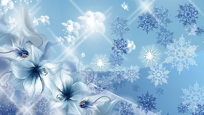 Нарисованный вручную плоский зимний фон, Фоны Включая: зима и вничью -  Envato Elements