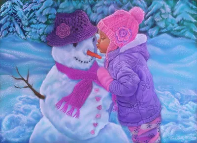 Зимний поцелуй | Art, Character, Fictional characters