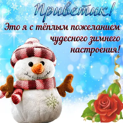 зимний приветик.ry | Рождественские поздравления, Открытки, Застенчивые  девушки