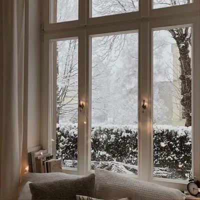Зимнее окно (67 фото) - 67 фото