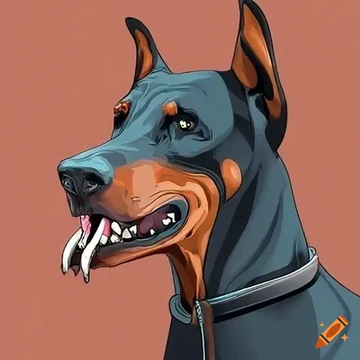 Angry dog 😓 | Doberman pinscher dog, Doberman dogs, Dogs