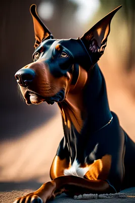 Ai generated studio portrait of bold angry doberman dog in suit shirt and  tie wearing sunglasses 24816118 Stock Photo at Vecteezy