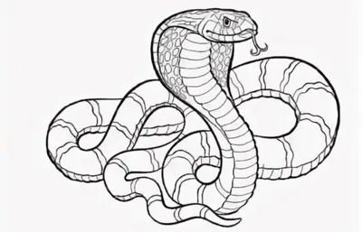 Как нарисовать Змею на Новый 2025 год | рисуем белого Змея
