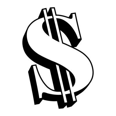 Золотой Цветной Знак Доллара Значок Валюты — стоковая векторная графика и  другие изображения на тему Символ доллара - Символ доллара, Трёхразмерный,  Абстрактный - iStock