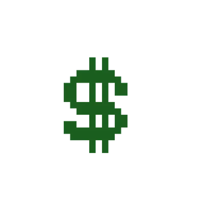 3d Сетка Стильный Веб-зеленый Знак Доллара, Изолированных На Белом Фоне,  Красочный Элегантный Значок Валюты Каркаса, Габаритный Чертеж Символа  Технология Доллар С Черными, Связанных Линиями, Яркими Четкими EPS 8  Векторная Иллюстрация. Клипарты, SVG,