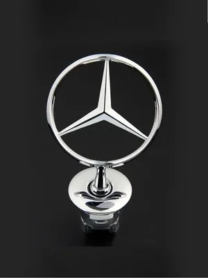 Эмблема Mercedes-Benz значок на капот (звезда) - купить за 1 800 руб