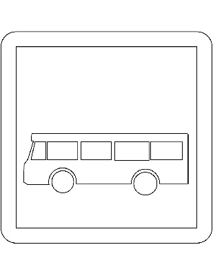 Знак Остановка Автобуса — стоковые фотографии и другие картинки Автобус -  Автобус, Автобусная остановка, Без людей - iStock