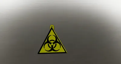 Радиационной Опасности Знак. Внимание Химической Опасности. Предупреждающий  Знак Радиоактивного Загрязнения Клипарты, SVG, векторы, и Набор Иллюстраций  Без Оплаты Отчислений. Image 66187098