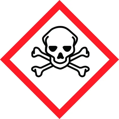 Символ биологической опасности, знак биологической опасности на белом  Векторное изображение ©nexusby 154781222