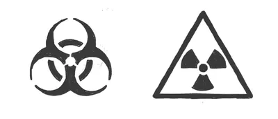 Эмалированная брошь в виде знака ядерного излучения Harong, брошь в виде  физической химической опасности, значок на лацкан, коллекция ювелирных  изделий | AliExpress