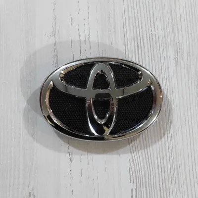 Эмблема Toyota Тойота 10х7 см логотип знак Toyota Тойота | AliExpress
