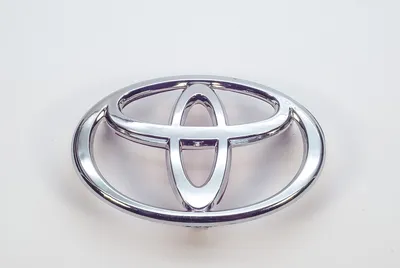Наклейка интерьерная для декора Значок тойота марка машины символ эмблема  купить по выгодной цене в интернет-магазине OZON (731048782)
