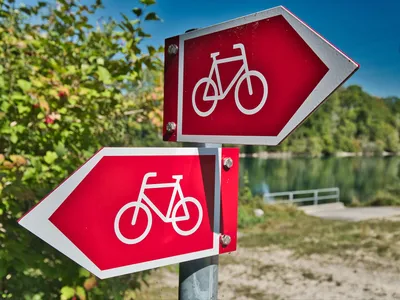 Трафареты знак велосипедная дорожка (48 фото) » Картинки, раскраски и  трафареты для всех - Klev.CLUB