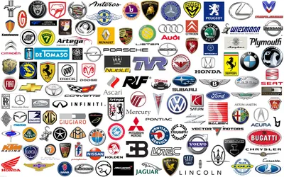 Съедобная Вафельная сахарная картинка на торт Эмблемы и логотипы автомобилей  007. Вафельная, Сахарная бумага, Для меренги, Шокотрансферная бумага.