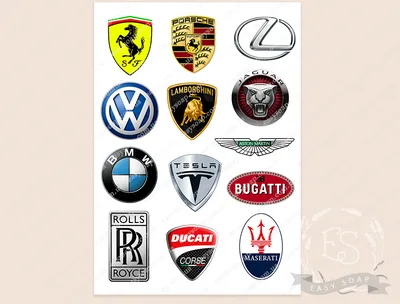 Логотипы машин (24 лучших фото)