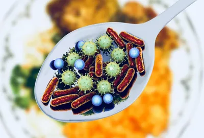 Бактерия, вызывающая различные заболевания» — создано в Шедевруме