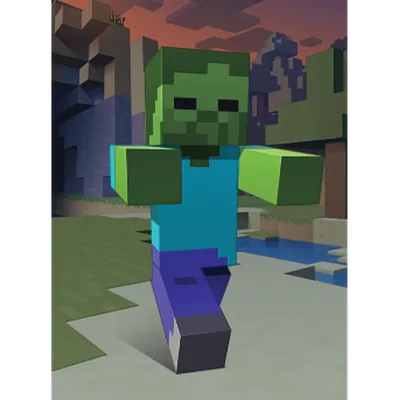 Minecraft Deluxe Child Zombie Costume