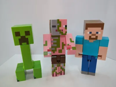 Minecraft Zombie by Shark_Byte | Download free STL model | Printables.com