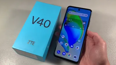 Обзор ZTE Blade V40 Pro 6/128GB - YouTube