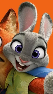 Обои Зверополис, лиса, кролик, Zootopia, fox, rabbit, cartoon, Фильмы  #12810 | Zootopia characters, Zootopia, Disney animation