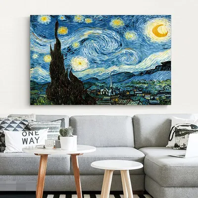 обои : 2560x1600 px, Классный, Искусство фэнтези, Звездная ночь, Винсент  Ван Гог 2560x1600 - wallpaperUp - 1021920 - красивые картинки - WallHere