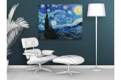 Купить Ван Гог Звездная ночь поле пейзаж печать узор гобелен дома гостиная  украшение стены фон подвесная ткань | Joom