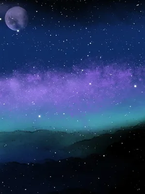 звездная ночь фон Обои Изображение для бесплатной загрузки - Pngtree
