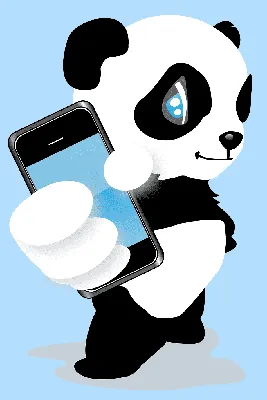 IPhone Компьютерные иконки Телефонный звонок Смартфон, панда, животные,  телефонный звонок, компьютерные обои png | PNGWing