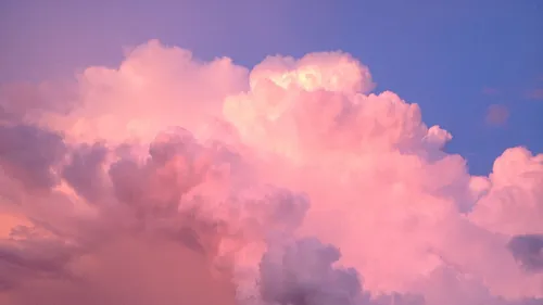 Облака Обои на телефон розовое и голубое небо с облаками