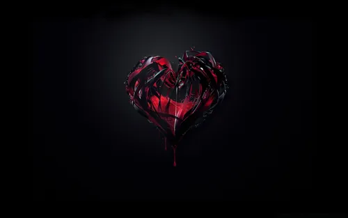Сердце Обои на телефон красное сердце из красной бумаги