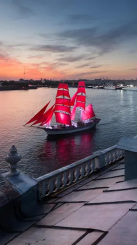 Санкт Петербург Обои на телефон лодка на воде