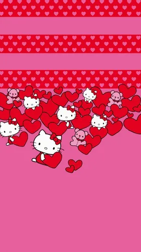 Hello Kitty Обои на телефон фото на андроид