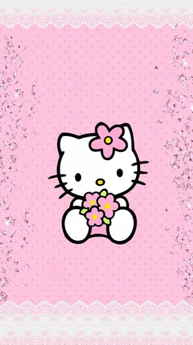 Hello Kitty Обои на телефон для iPhone