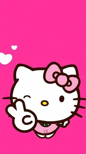 Hello Kitty Обои на телефон 4K