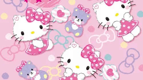 Hello Kitty Обои на телефон изображение