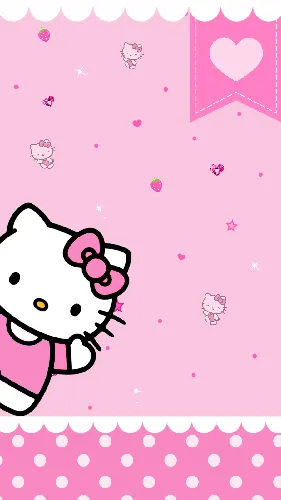 Hello Kitty Обои на телефон фото на Samsung