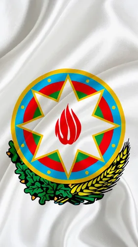 Азербайджан Обои на телефон красочный рисунок дракона