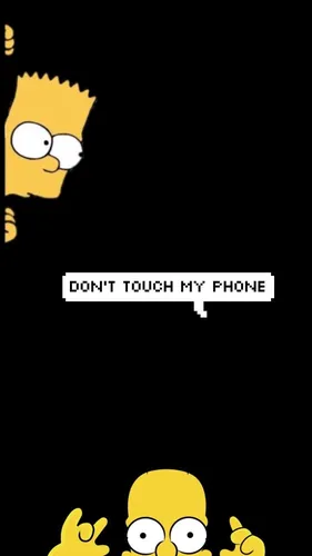 Грустный Барт Симпсон Обои на телефон для Windows