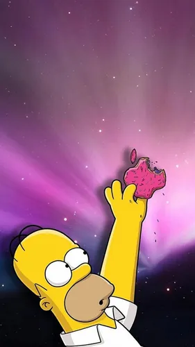 Грустный Барт Симпсон Обои на телефон фоновый узор