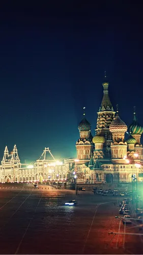 Москва Обои на телефон большое здание с башнями и куполами