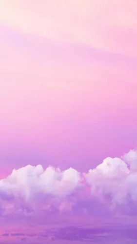Нежно Розовые Обои на телефон розовое и голубое небо