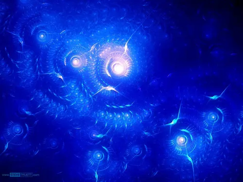 Синие Обои на телефон сине-белое изображение галактики