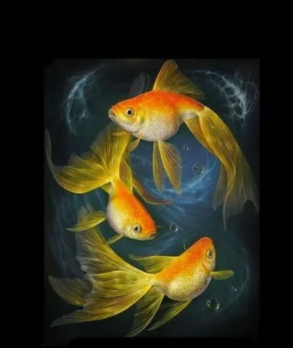 Золотые Рыбки Обои на телефон HD