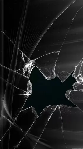Разбитый Экран Обои на телефон паук в паутине